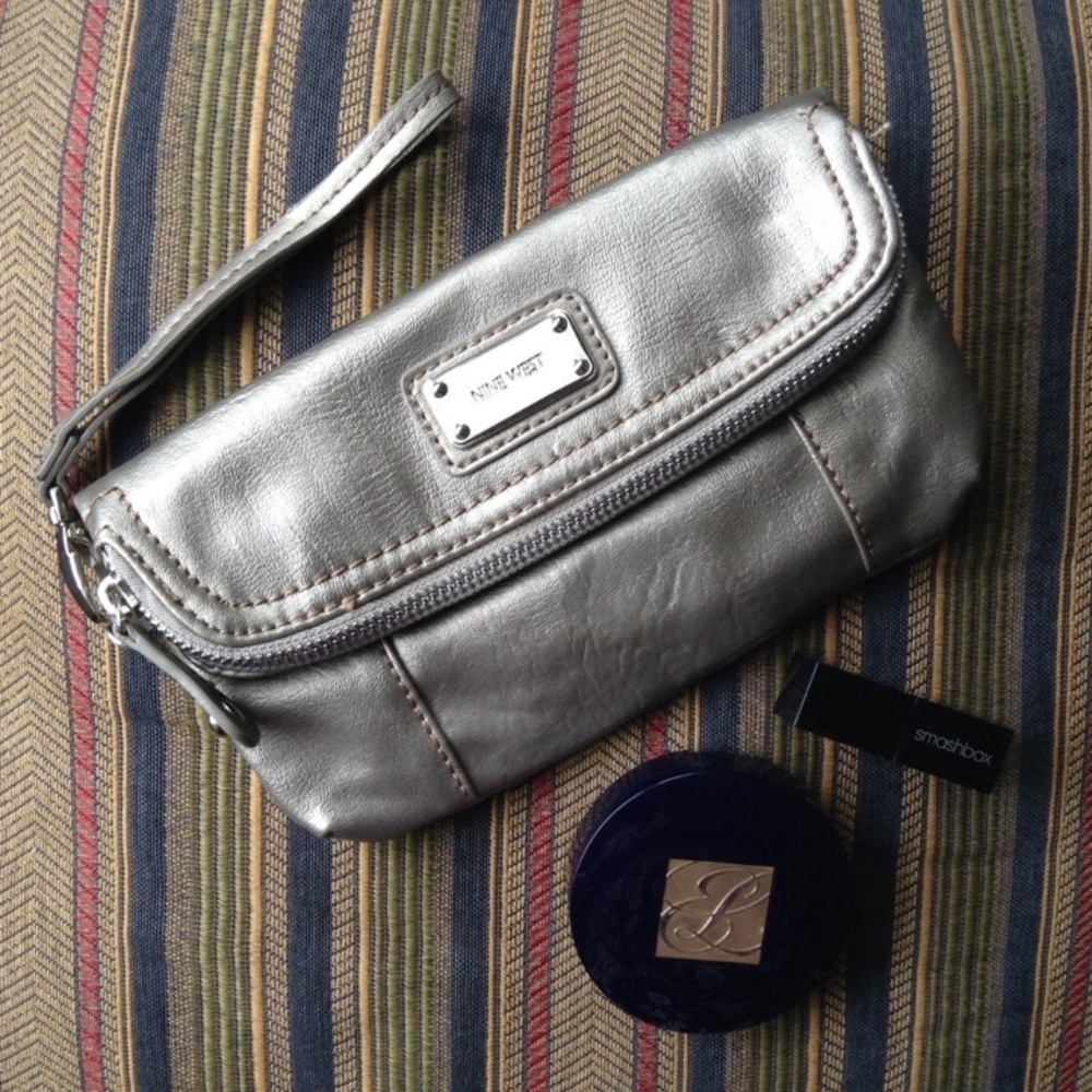 Nine West Gold Wristlet
